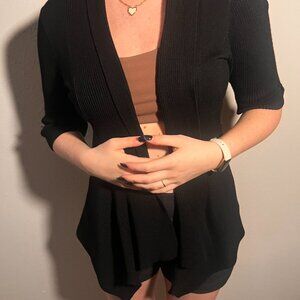 Verve Ami Black Cardigan